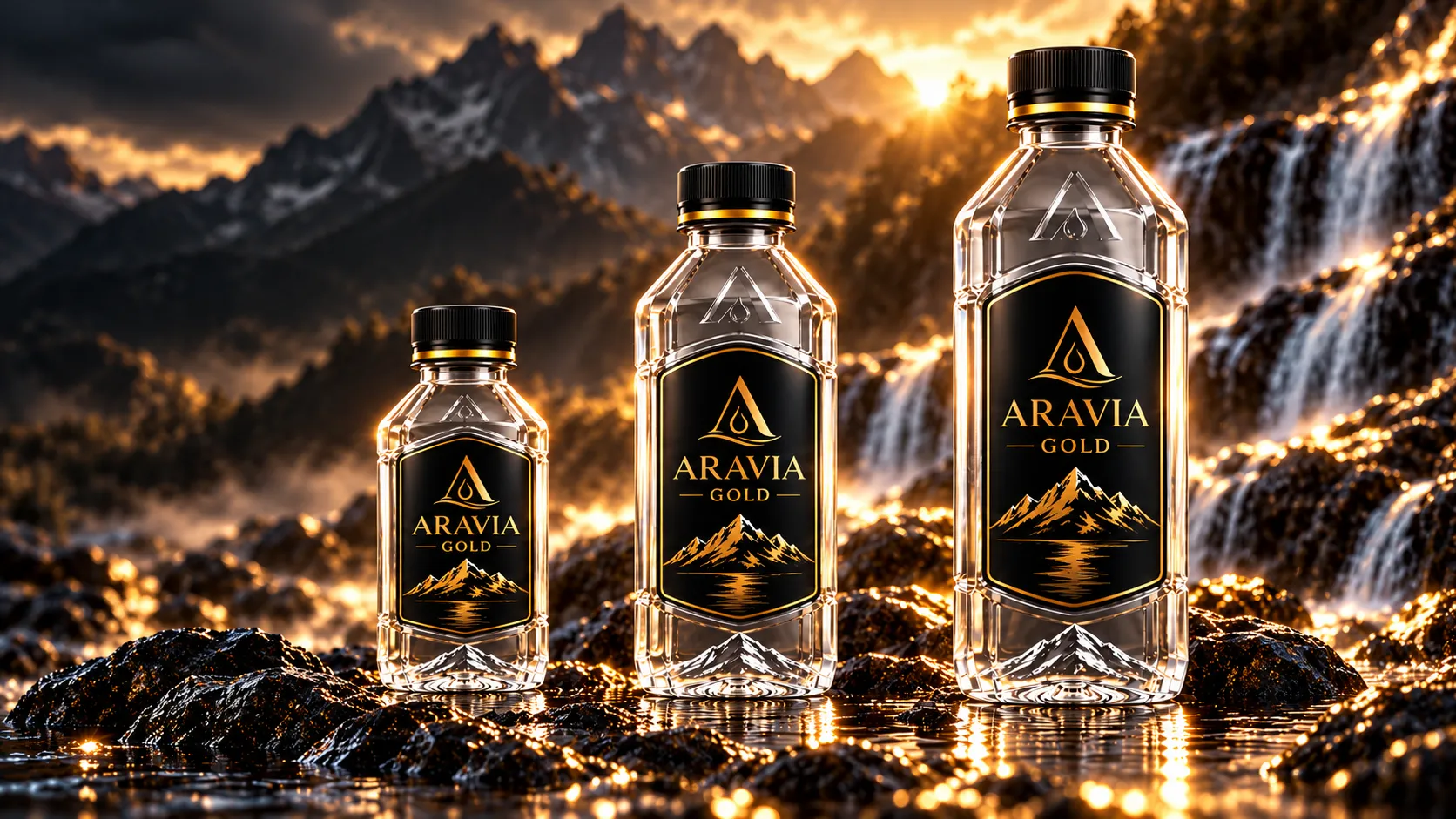 ARAVIA GOLD Luxury Mineral Water